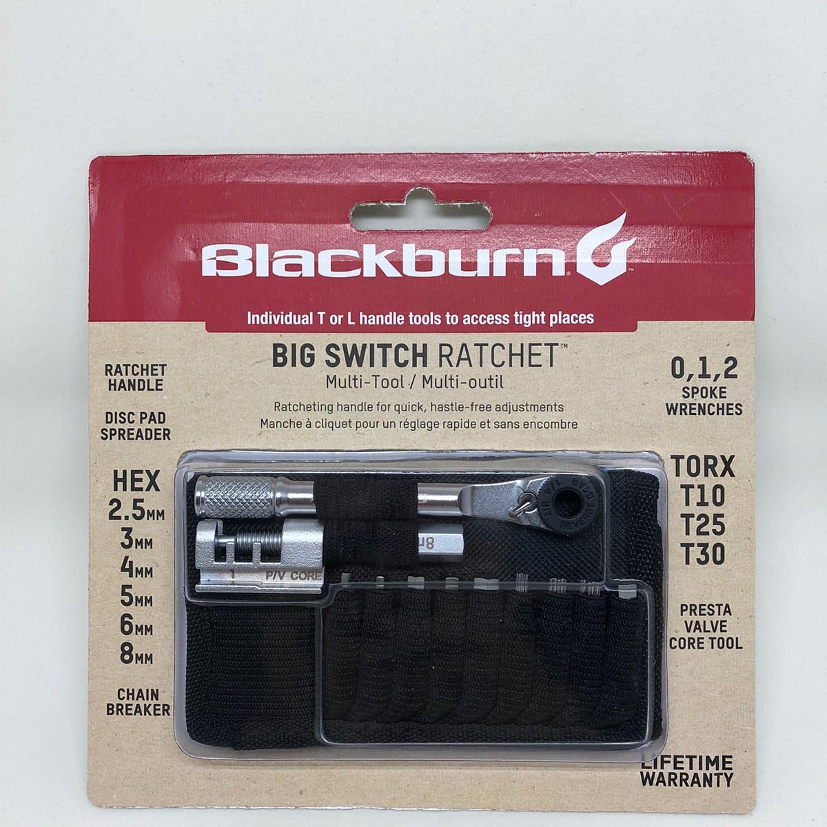 Clé à Cliquets Compact BLACKBURN BIG SWITCH RATCHET