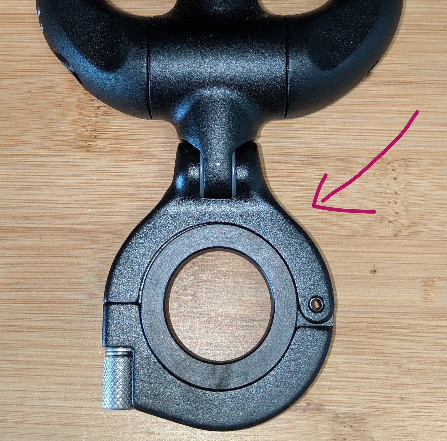 Komplett 1"1/8 MAC RIDE frontklämma för babyskydd
