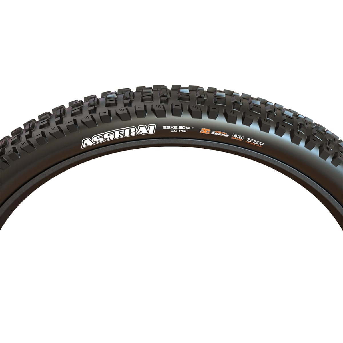 MAXXIS ASSEGAI 29x2.50 WT BikePark DH Tubeless Ready Rigid Black däck