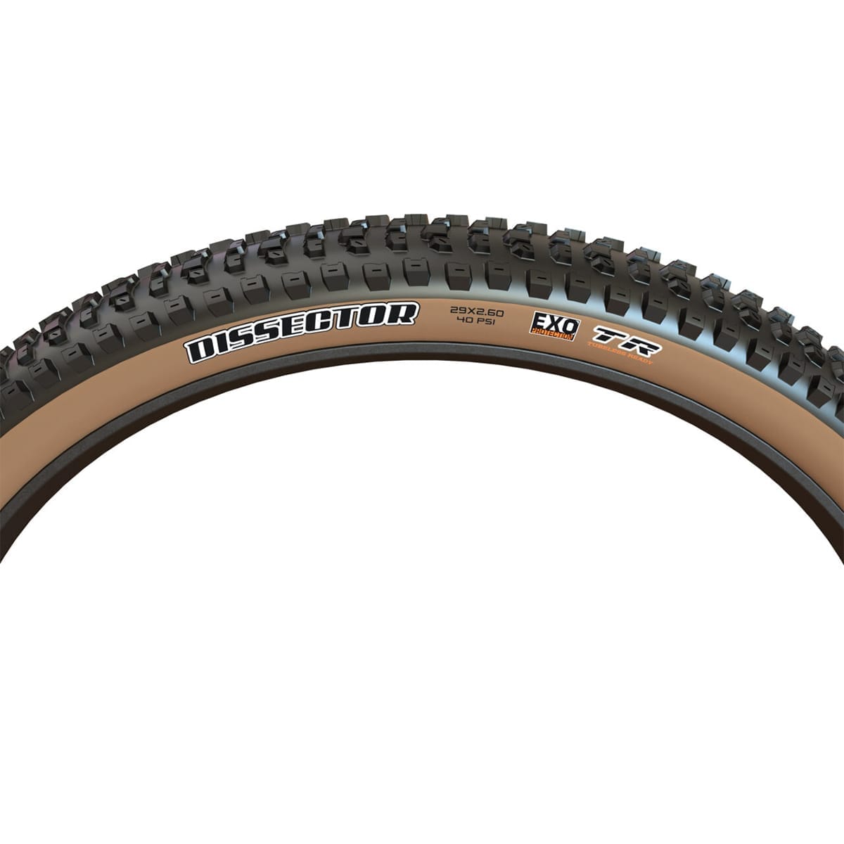 MAXXIS DISSECTOR 29x2.60 Exo Tubeless Ready Soft Tanwall-däck