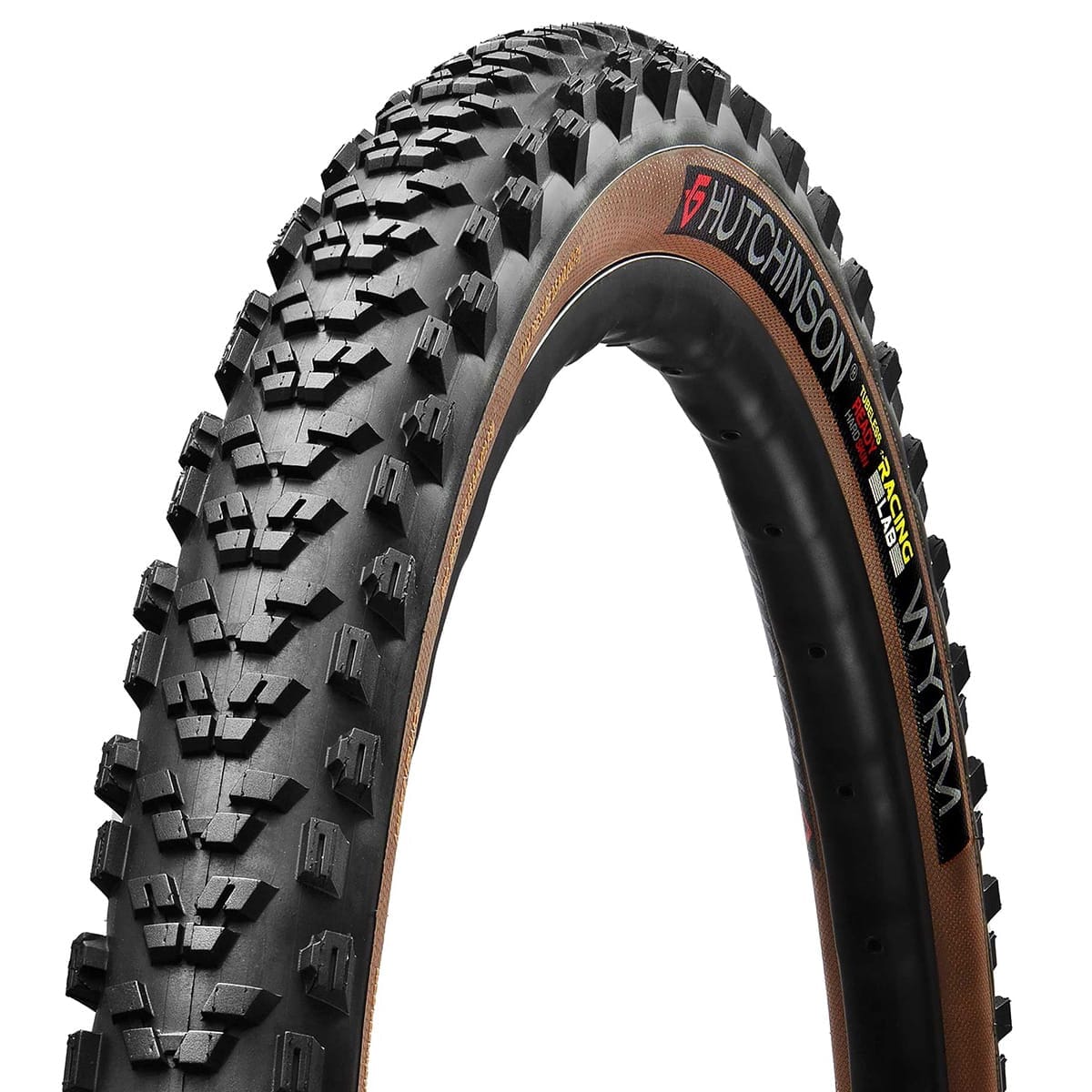 HUTCHINSON WYRM 29x2.40 Racing Lab Hardskin Race Ripost XC Tubeless Ready Soft Black/Brown däck