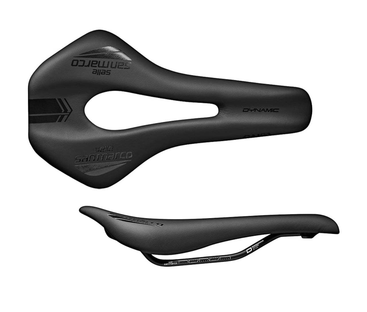 SADDLE SAN MARCO GND OPEN-FIT DYNAMIC Bredd 145mm Skenor Mangan