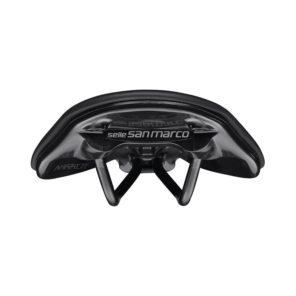 SAN MARCO SHORTFIT 2.0 OPEN-FIT SPORT S3 Sadel 140 mm bred med skenor av komposit