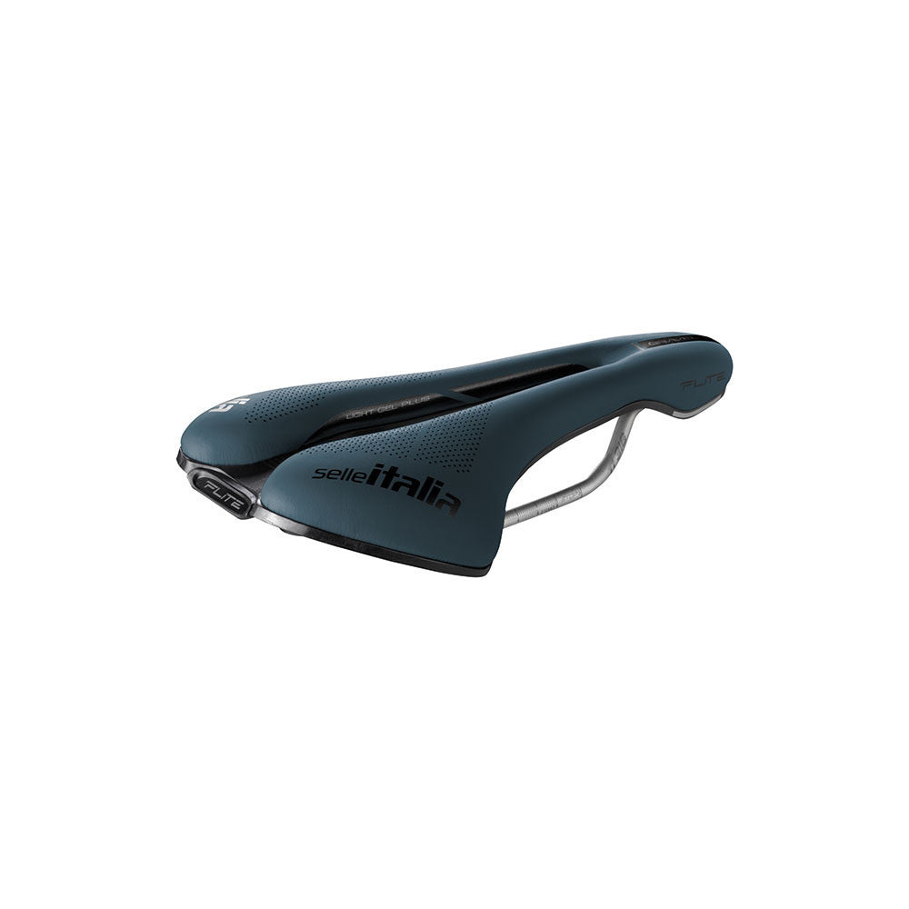 Sadel SELLE ITALIA FLITE BOOST GRAVEL SUPERFLOW S Rails TI316 Blå
