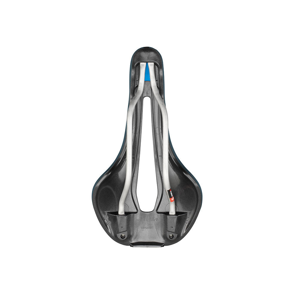 Sadel SELLE ITALIA FLITE BOOST GRAVEL SUPERFLOW S Rails TI316 Blå