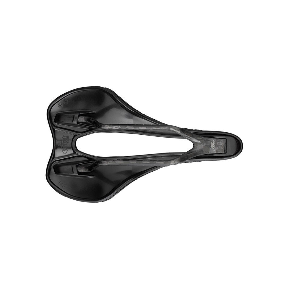 Sadel SELLE ITALIA SLR BOOST SUPERFLOW 3D L Kolfiberskenor Svart