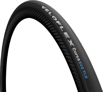 VELOFLEX CORSA EVO TLR 700x25 Tubeless Ready-däck Svart