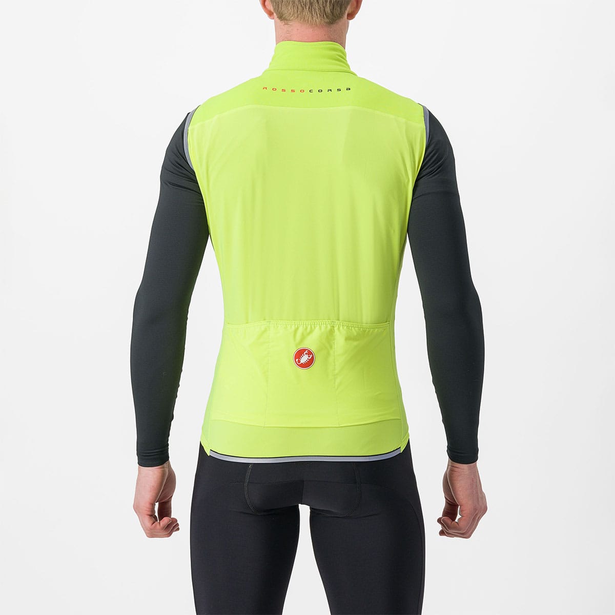 CASTELLI PERFETTO ROS 2 Ärmlös jacka Gul