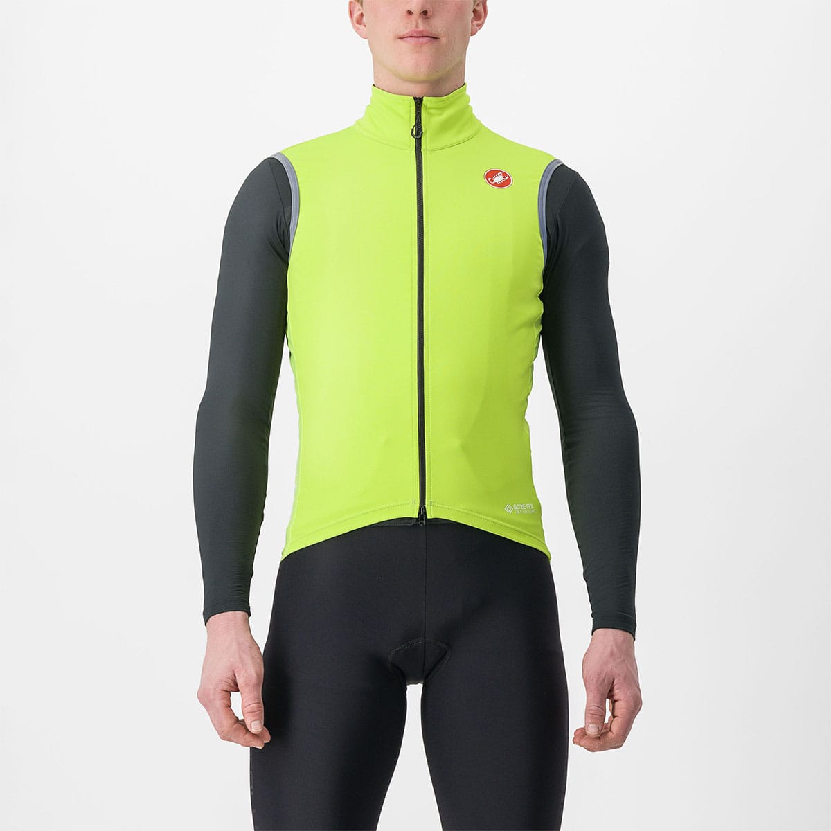 CASTELLI PERFETTO ROS 2 Ärmlös jacka Gul