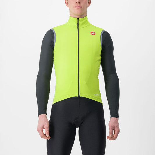 CASTELLI PERFETTO ROS 2 Ärmlös jacka Gul