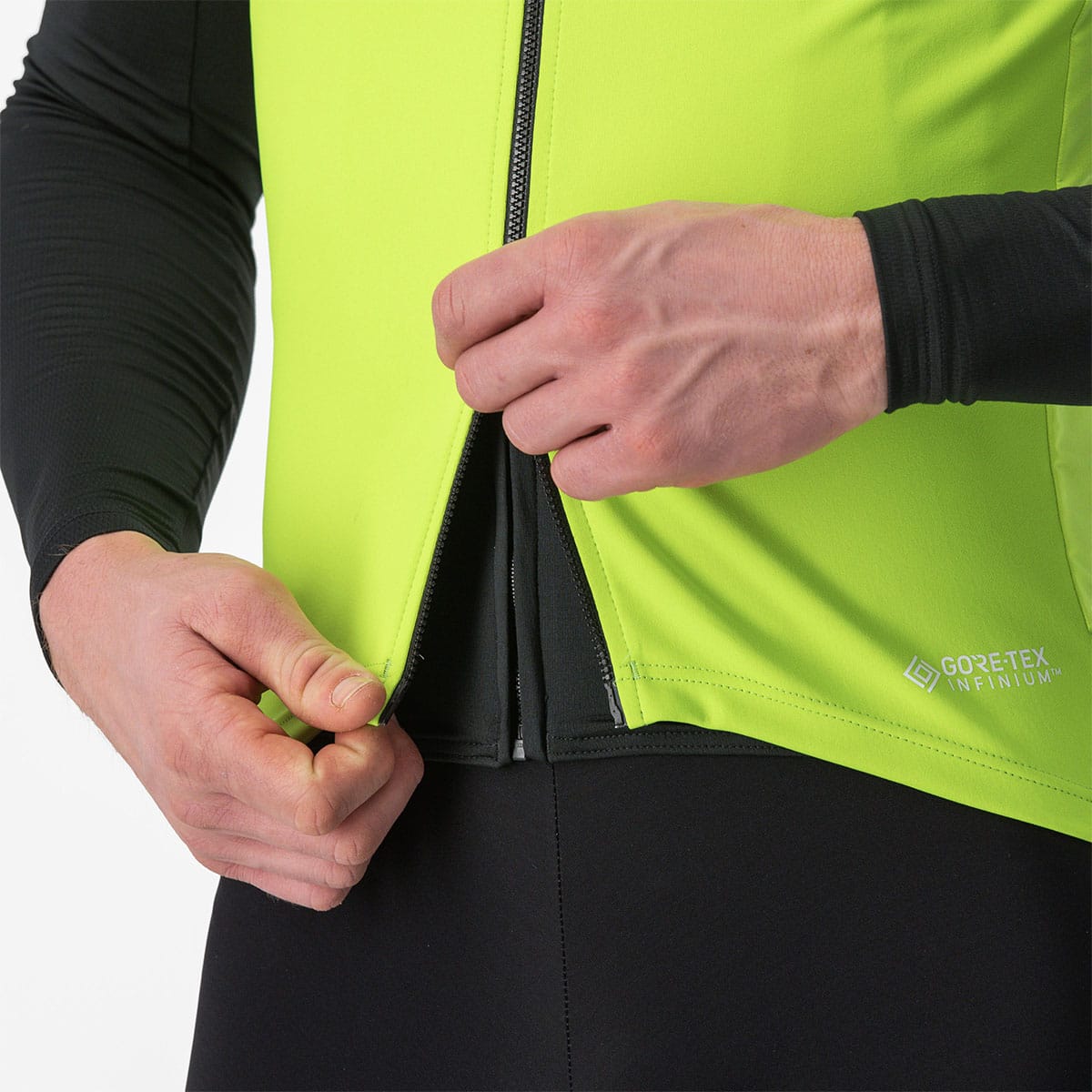 CASTELLI PERFETTO ROS 2 Ärmlös jacka Gul