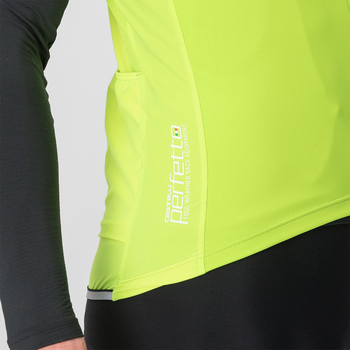 CASTELLI PERFETTO ROS 2 Ärmlös jacka Gul