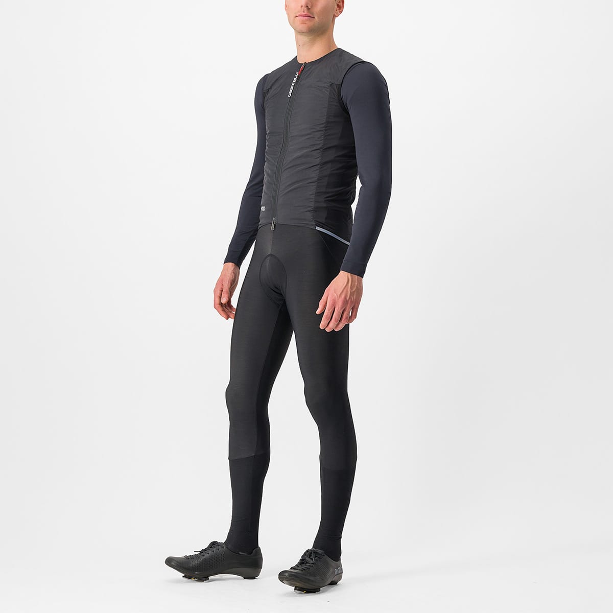 CASTELLI FLY Ärmlös jacka Svart