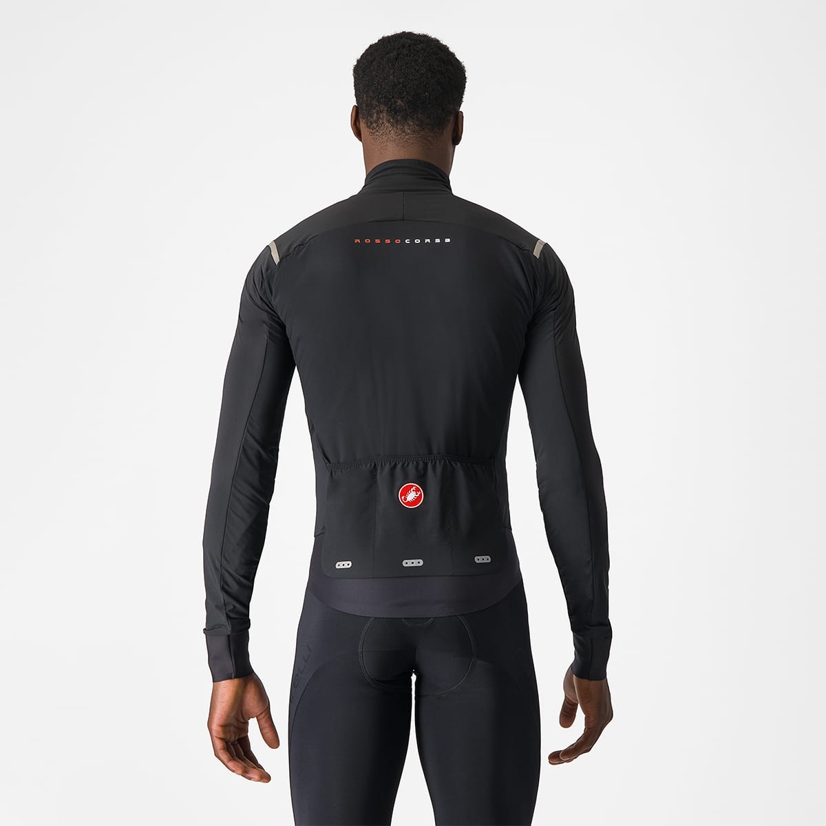 CASTELLI ALPHA FLIGHT ROS Jacka Svart