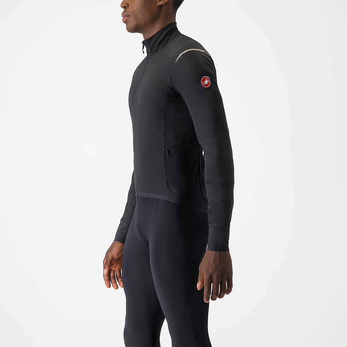 CASTELLI ALPHA FLIGHT ROS Jacka Svart
