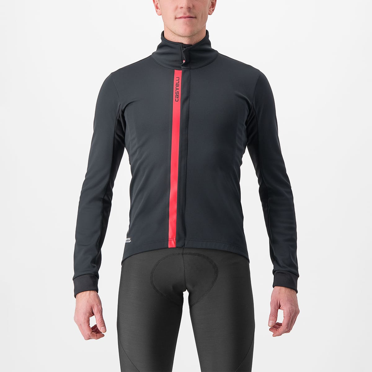 CASTELLI ENTRATA Jacka Svart/Röd