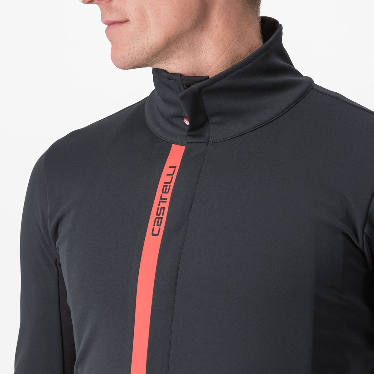 CASTELLI ENTRATA Jacka Svart/Röd