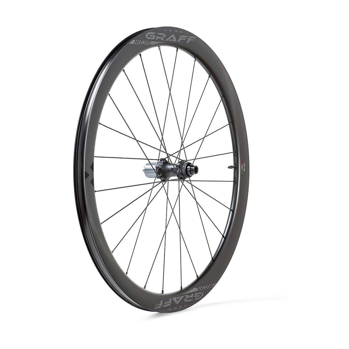 Pair of MICHE GRAFF AERO DISC Tubeless Ready Wheels (Center Lock)