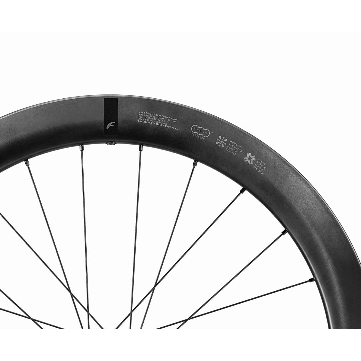 Par FULCRUM WIND 57 Tubeless Ready-hjul (centerlås)