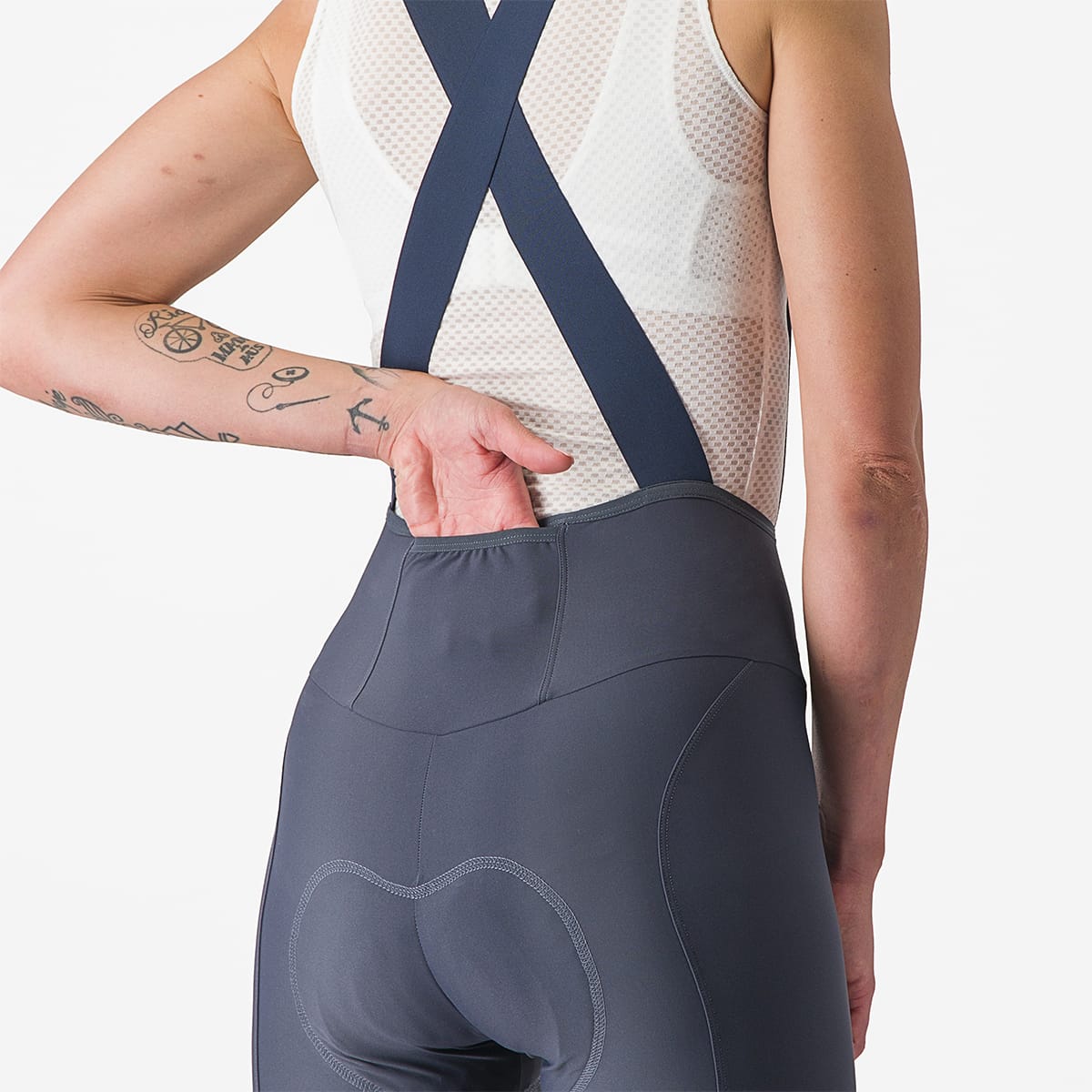 Dam CASTELLI ESPRESSO DT Bib Tight Blå