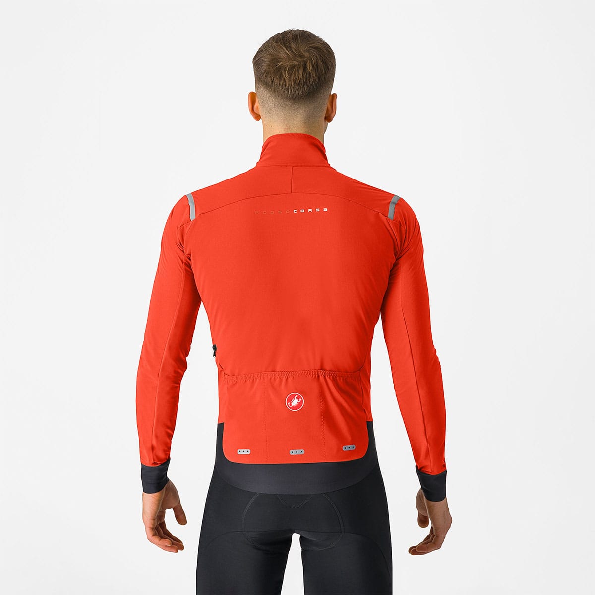 CASTELLI ALPHA FLIGHT ROS Jacka Röd
