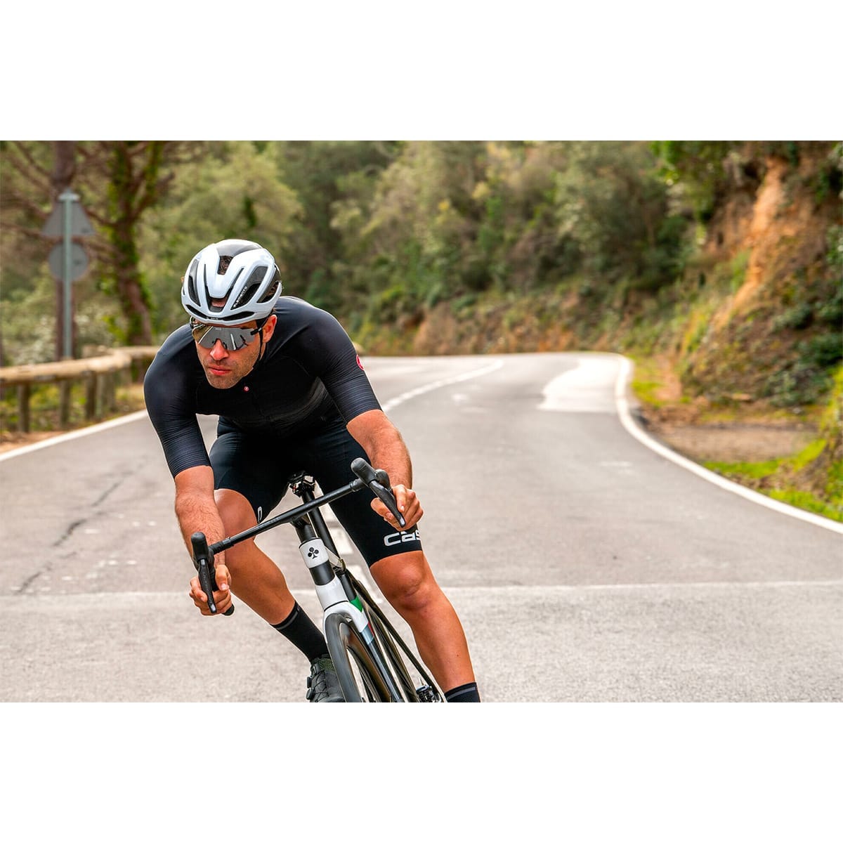 KASK ELEMENTO Road Hjälm Vit