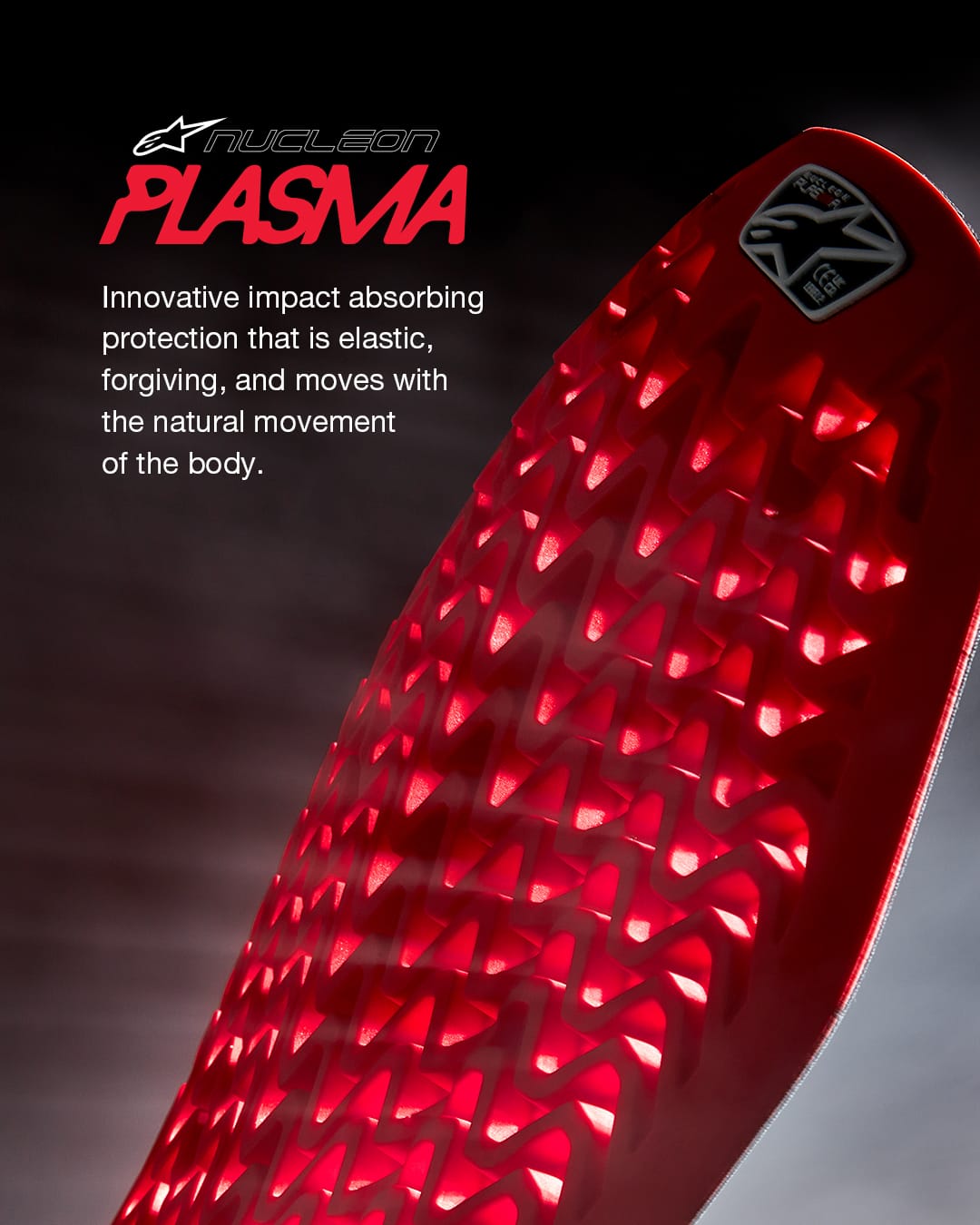 ALPINESTARS A-IMPACT PLASMA PRO knäskydd svart/vit