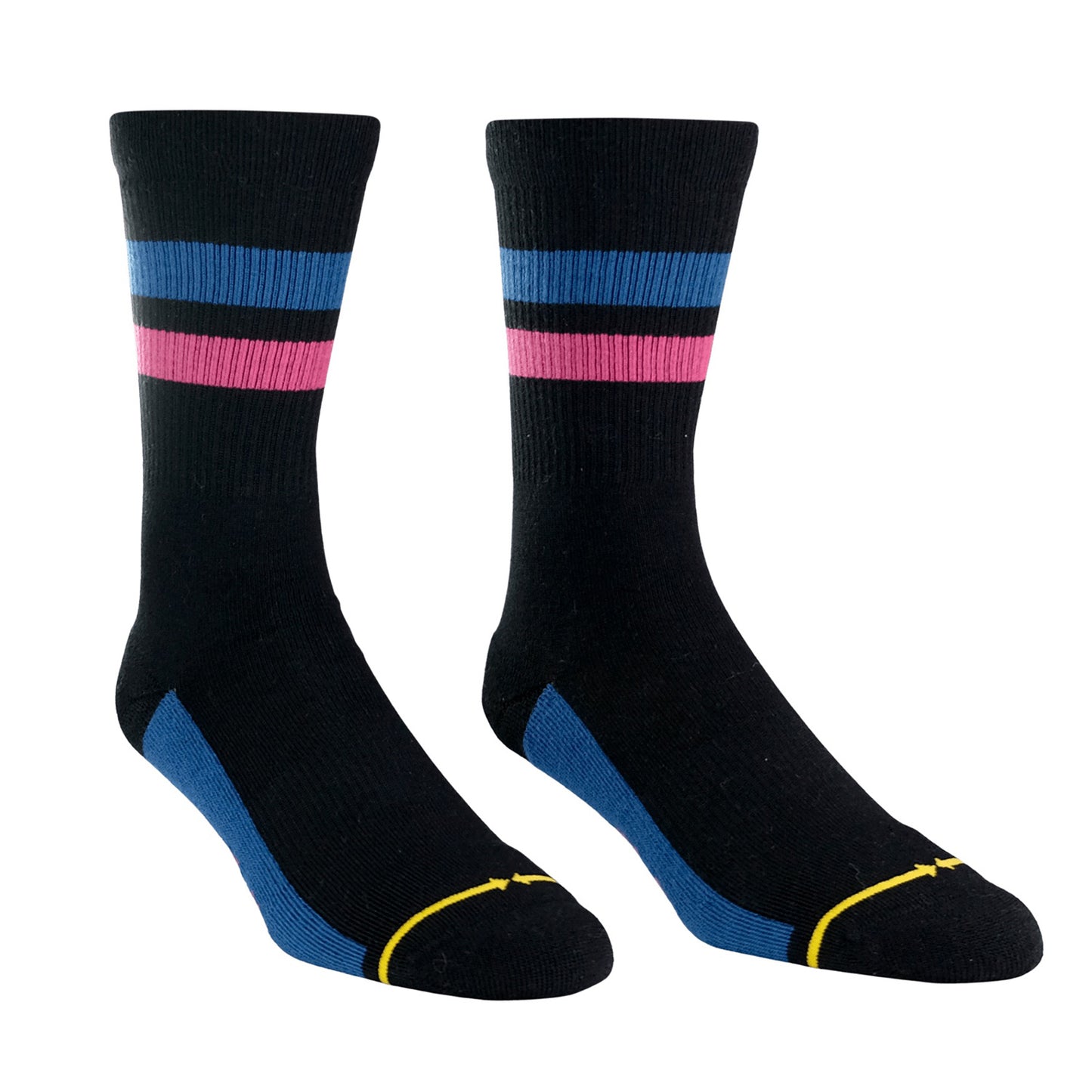 MERGE4 REPREVE SUBTLE MIDNIGHT Socks