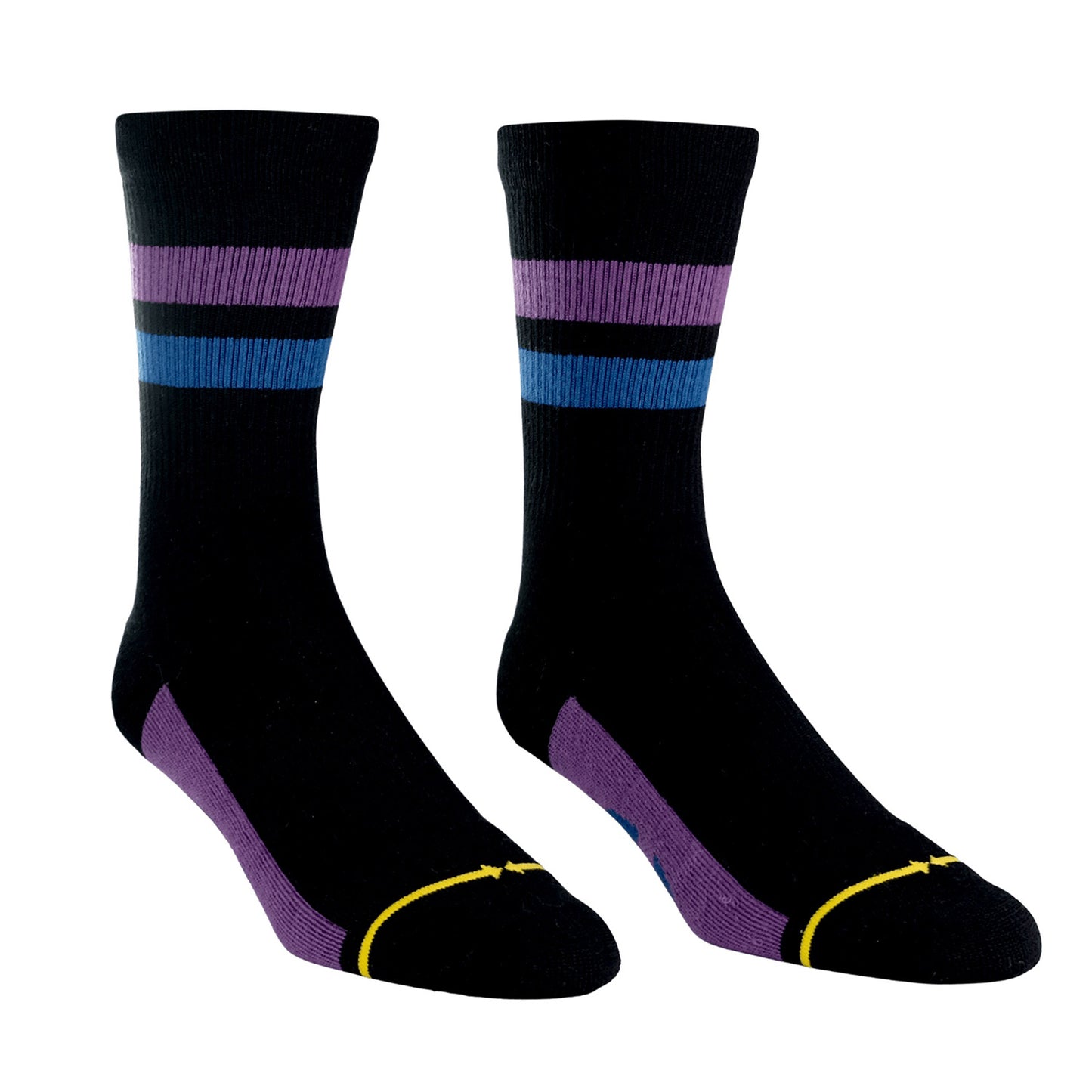 MERGE4 REPREVE SUBLTE GRAPE BLACK Strumpor