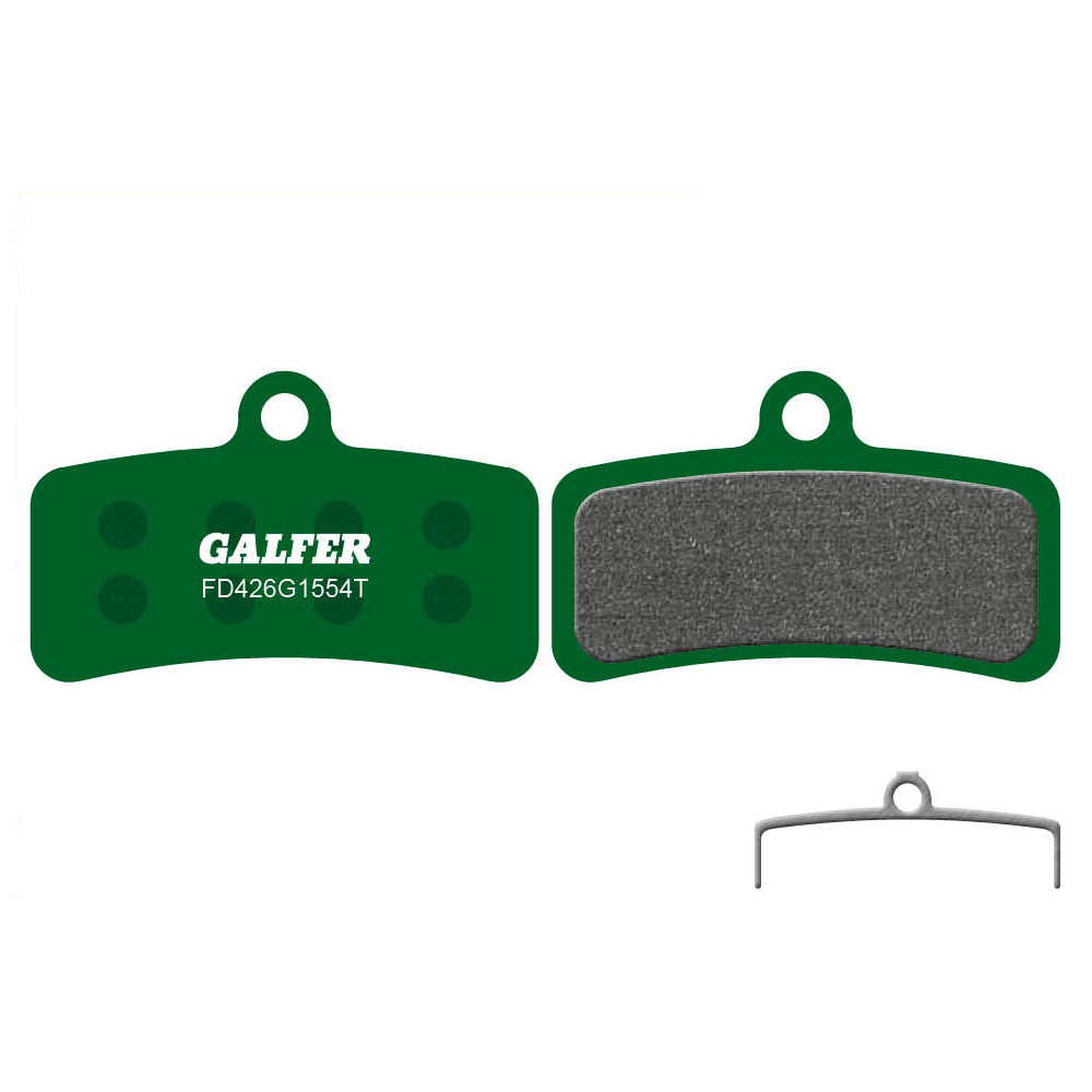 GALFER PRO Shimano D01S Saint BR-M810 / Zee BR-M640 / XTR M9120 / XT M8120 / SLX M7120 / Deore Semimetalliska bromsbelägg