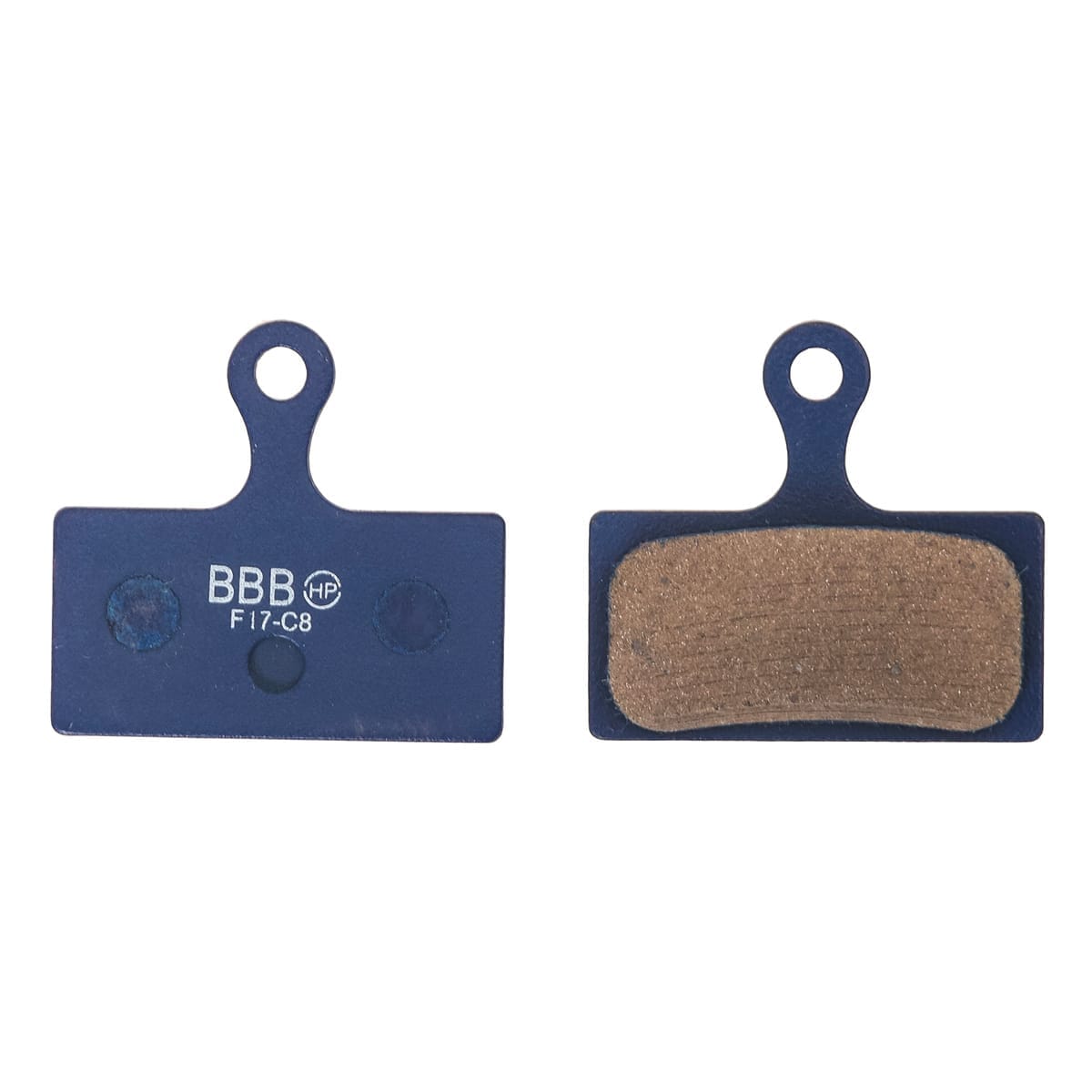 Organiska bromsbelägg BBB HP för Shimano G02A XTR / Deore XT / SLX / Alfine