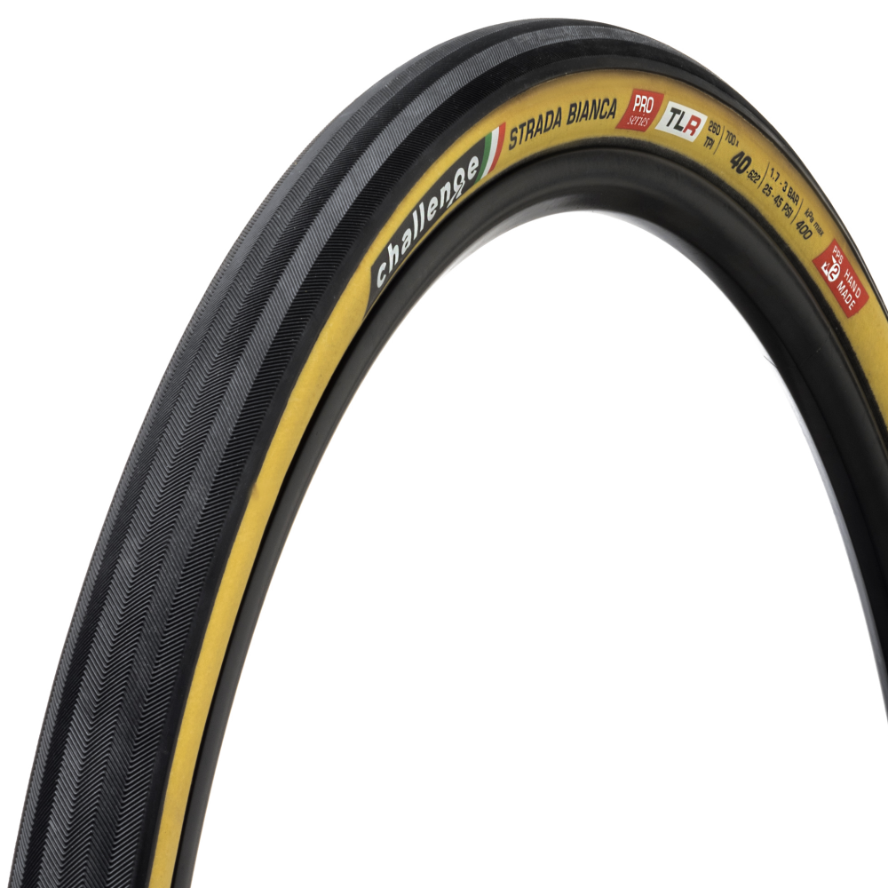 CHALLENGE STRADA BIANCA 700x40c tire Tubeless Ready Beige