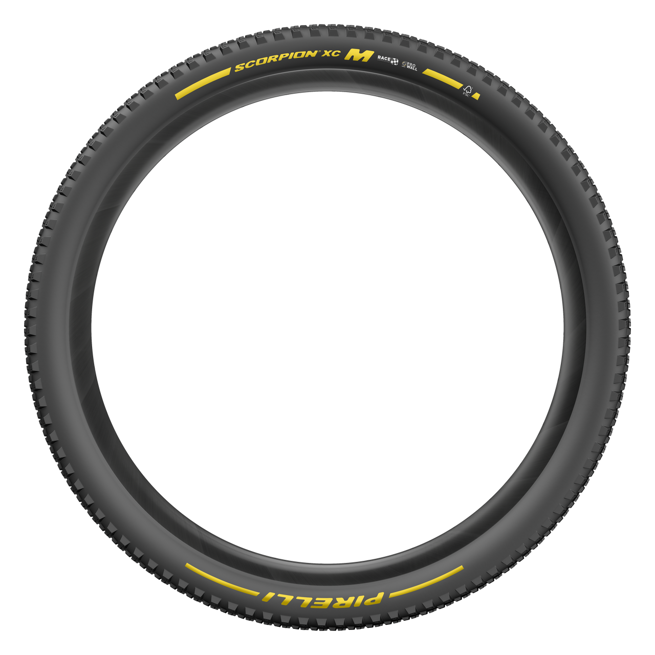 PIRELLI SCORPION RACE XC M ProWall 29x2.40 Tubeless Ready Soft Yellow Team Edition tire