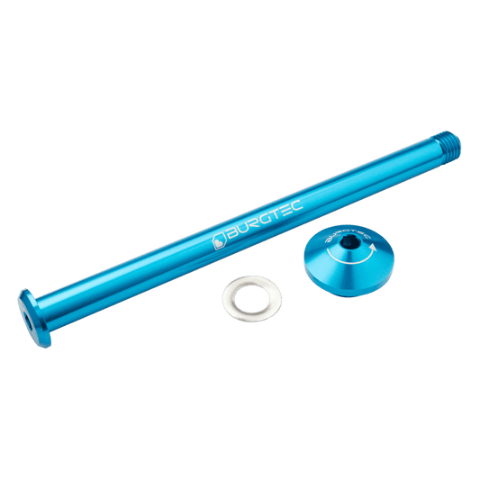 BURGTEC 171 mm bakhjulsaxel för Yeti Frame Blå