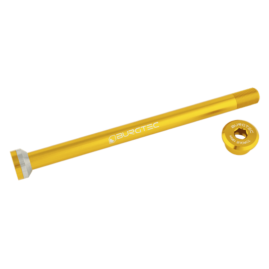BURGTEC 171 mm bakhjulsaxel för Transition Gold-ramar