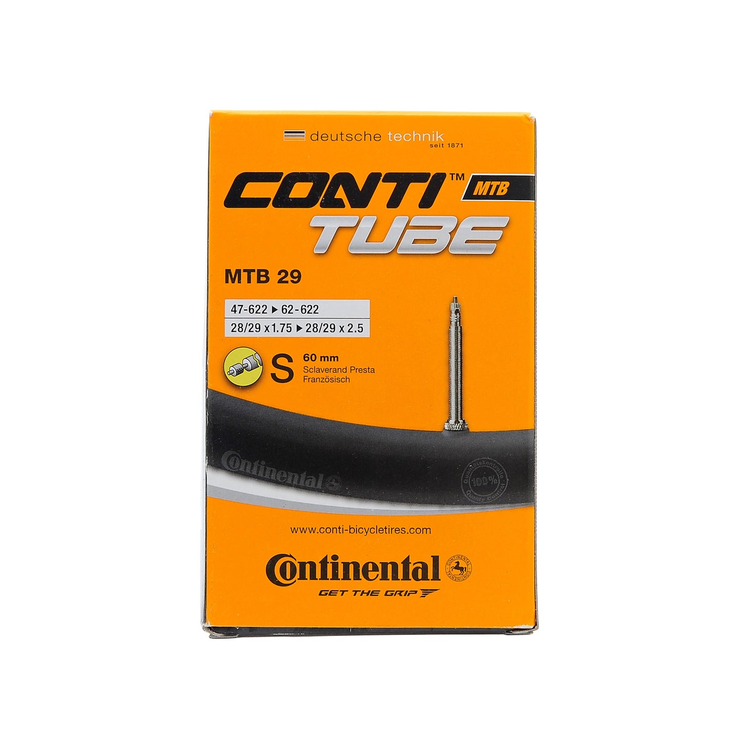 CONTINENTAL innerrör 29x1,75-2,5 Presta 60 mm