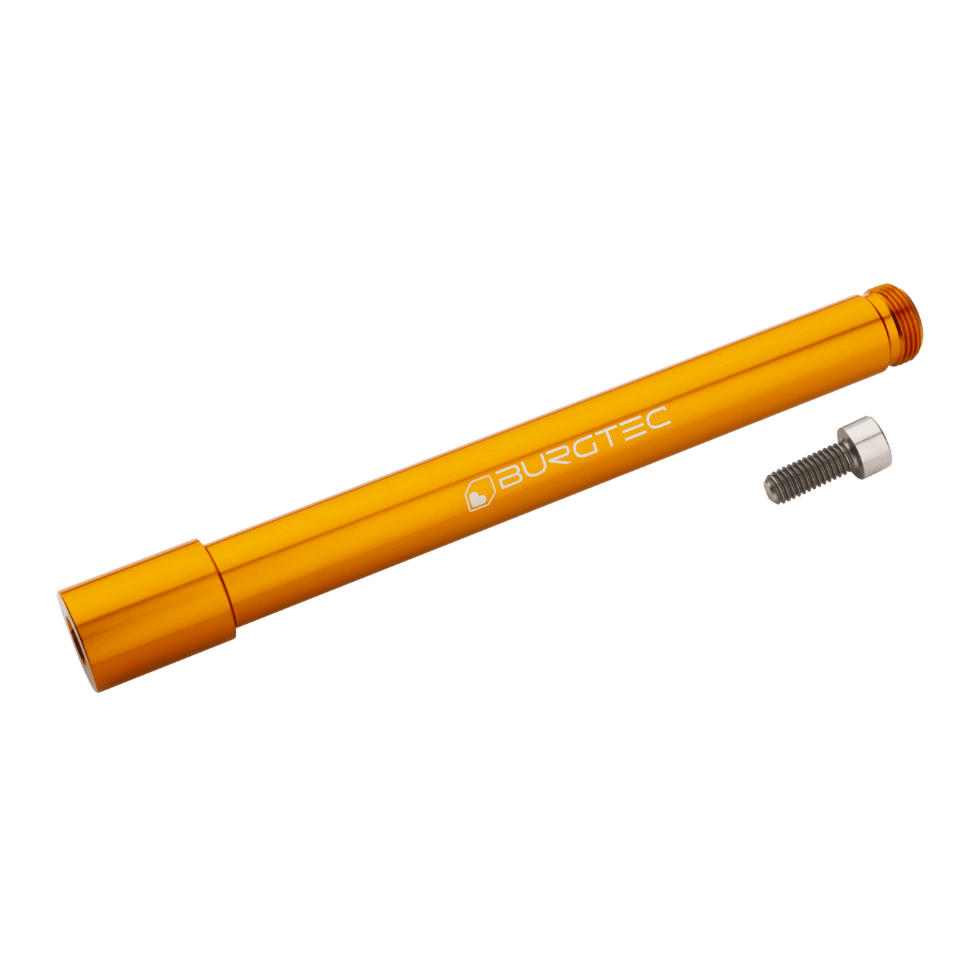 BURGTEC Framhjulsaxel för Ôhlins RXF 36 gaffel Orange