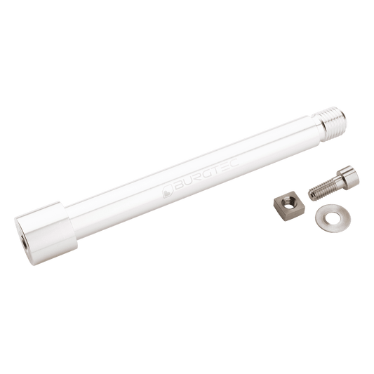 BURGTEC Framhjulsaxel för FOX-gaffel 15x110 mm Boost KaboltX 2021 Silver