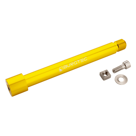 BURGTEC Framhjulsaxel för FOX-gaffel 15x110 mm Boost KaboltX 2021 Gold