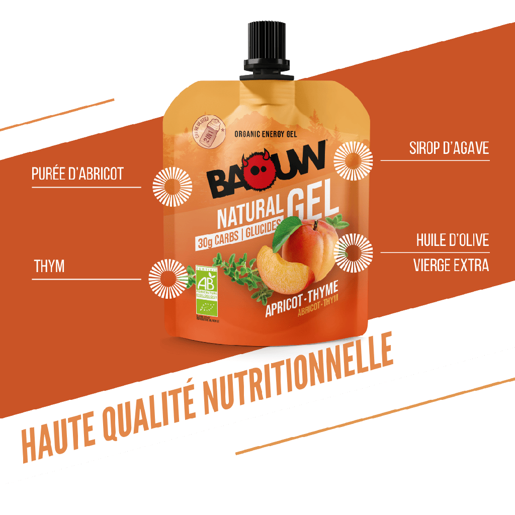 BAOUW Ekologisk Aprikos-Thyme Energising Gel (85g)