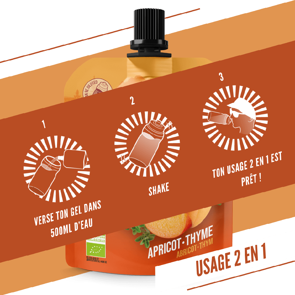 BAOUW Ekologisk Aprikos-Thyme Energising Gel (85g)