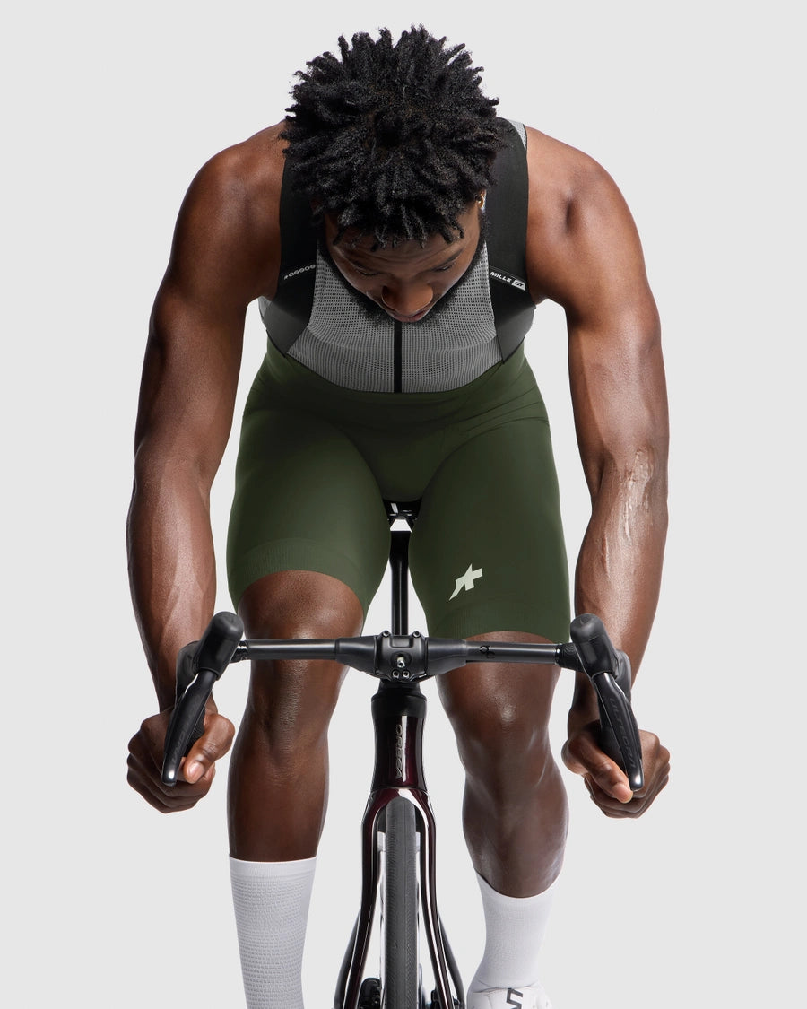 ASSOS MILLE GT S11 Moss Green Bib Tight