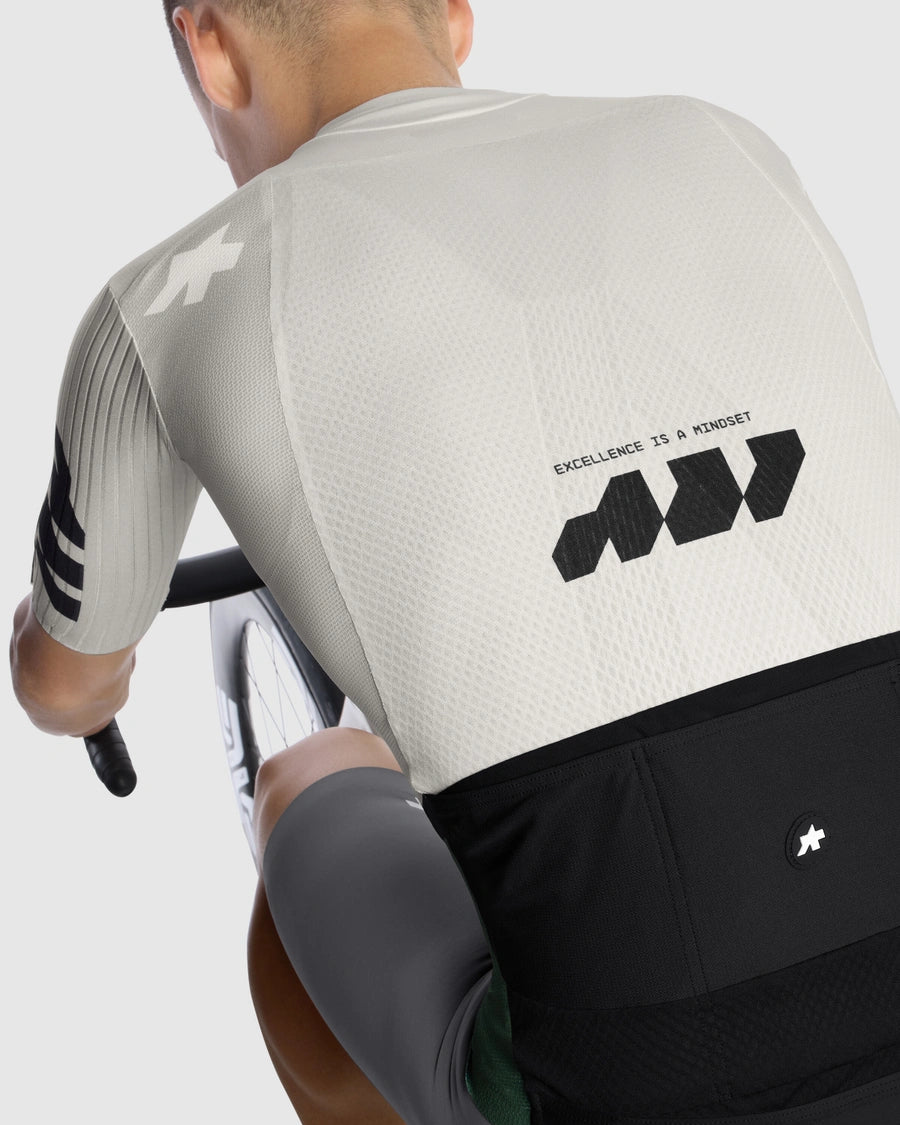 ASSOS EQUIPE RS S11 Something to say Short Sleeve Jersey White