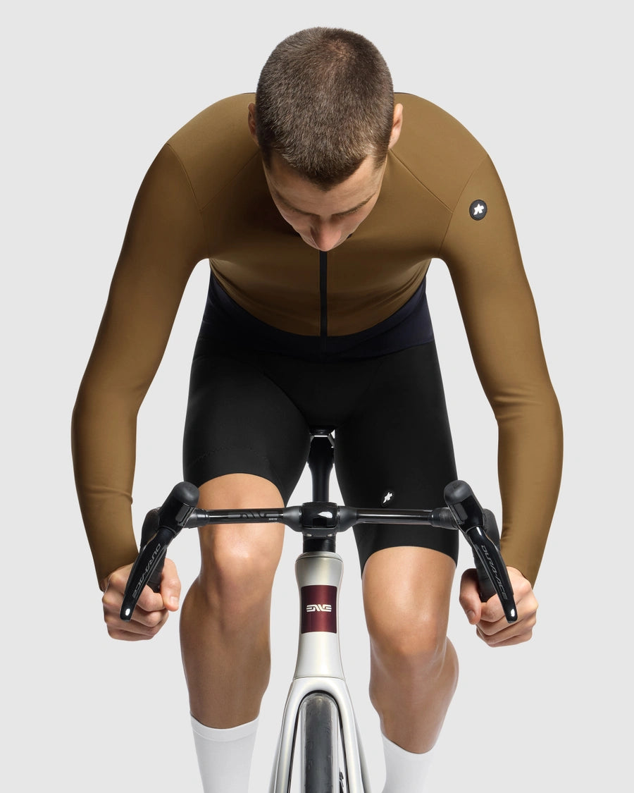 Tröja ASSOS EQUIPE R SPRING FALL S11 Långa Ärmar Jupiter Gold