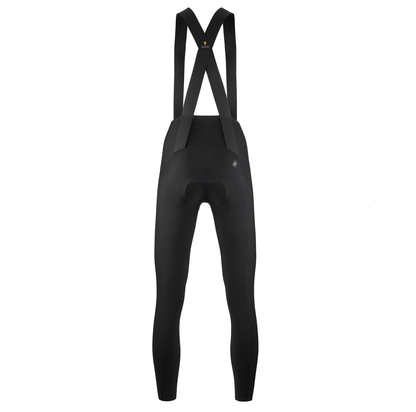 ASSOS UMA GT SPRING FALL S11 Långbyxor med bröstlappar, dam Svart