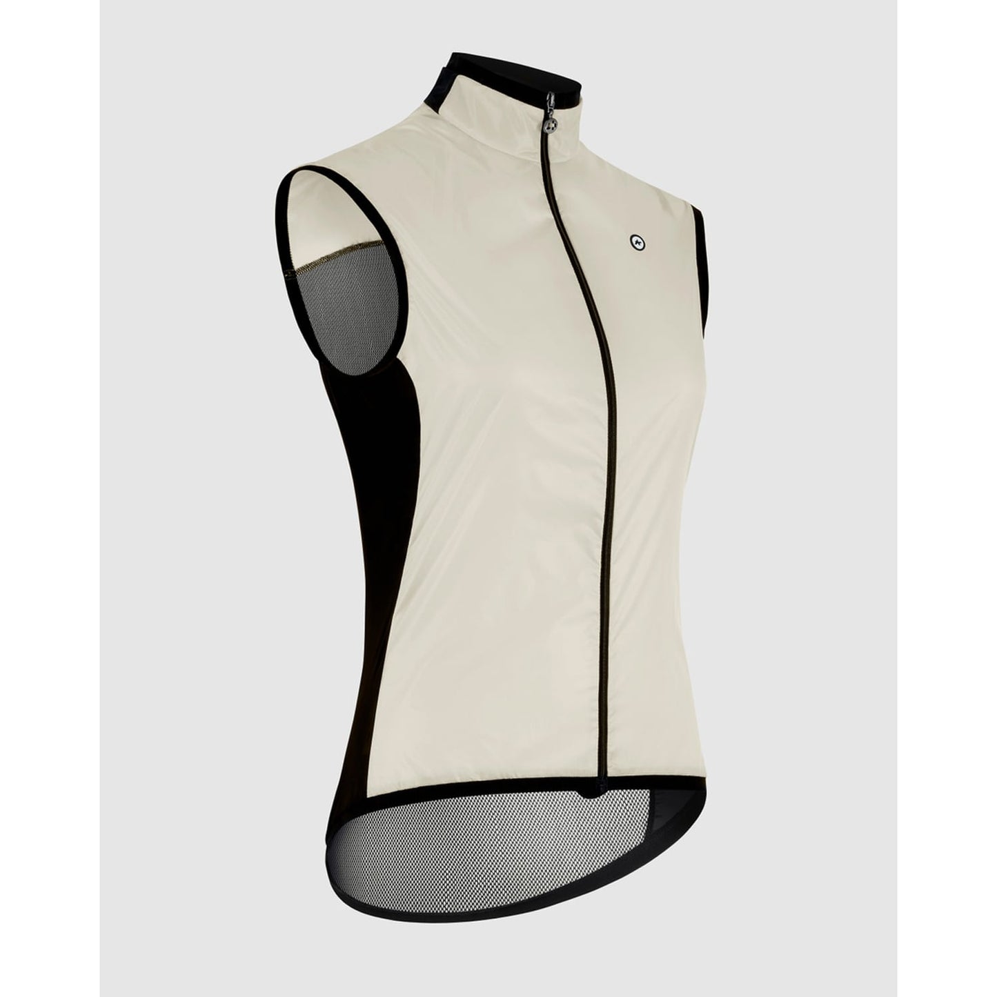 ASSOS UMA GT WIND C2 Beige Ärmlös jacka, dam
