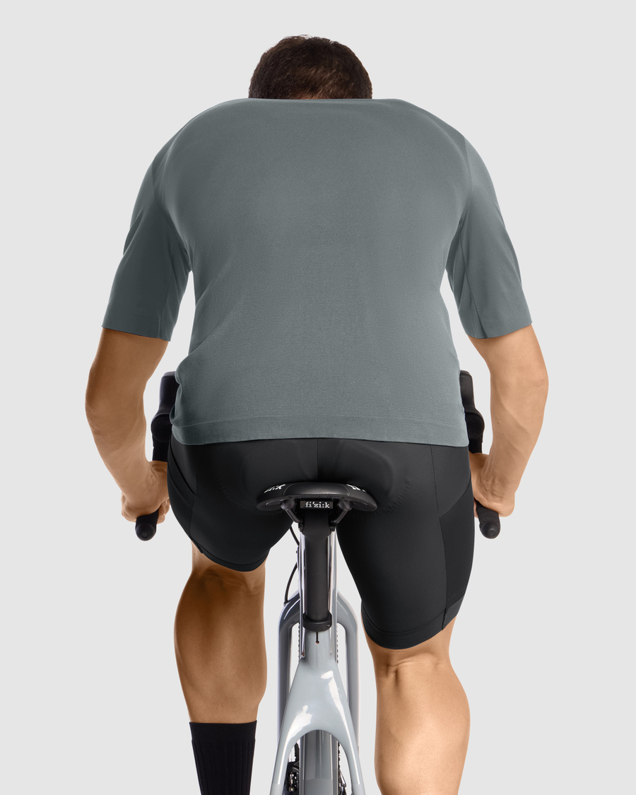 ASSOS TACTICA TECH T5 kortärmad tröja grå
