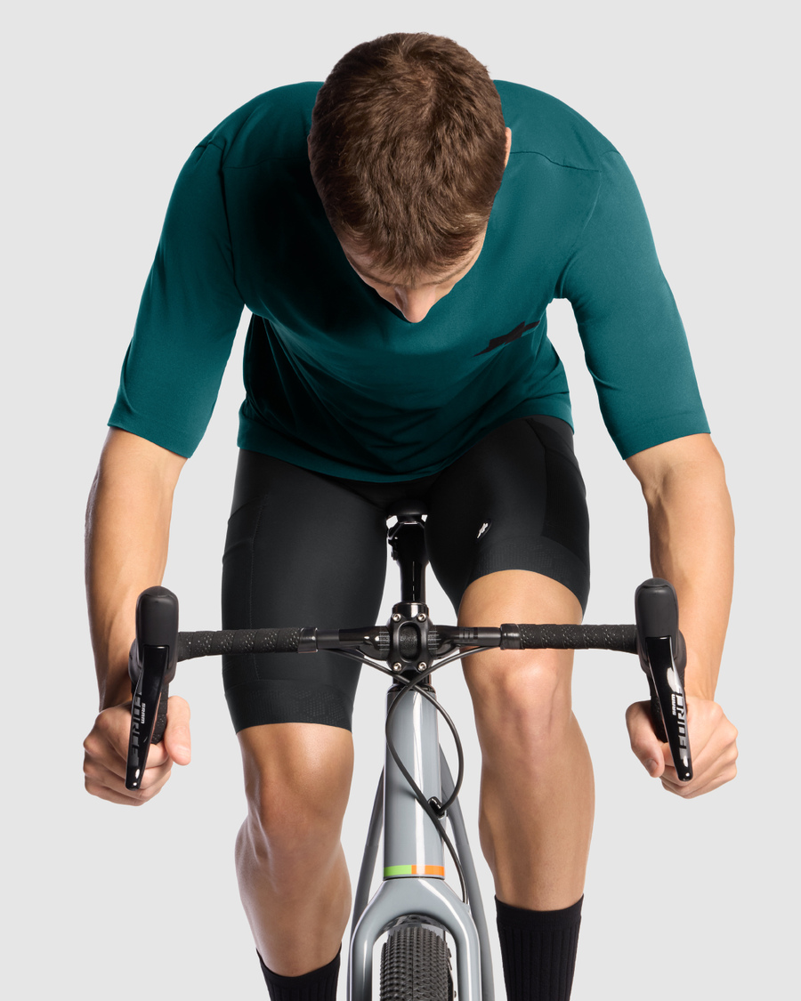 ASSOS TACTICA TECH T5 Kortärmad Jersey Grön