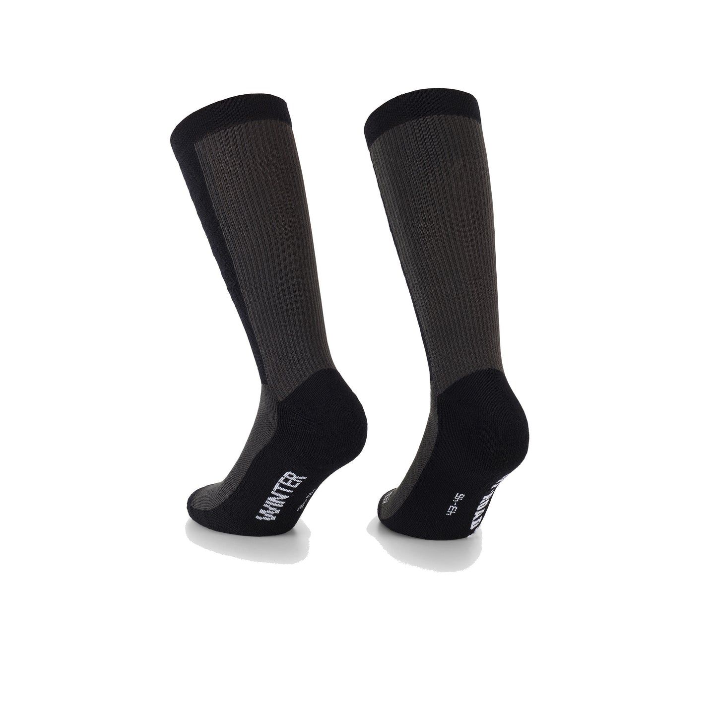 ASSOS TRAIL WINTER T3-strumpor, svarta