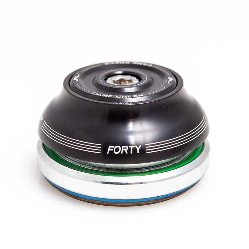 CANE CREEK 40 Tapered Headset, 1 1/8"-1.5", IS41/28.6 | IS52/40, hög och 51.1mm OD Wide Cover